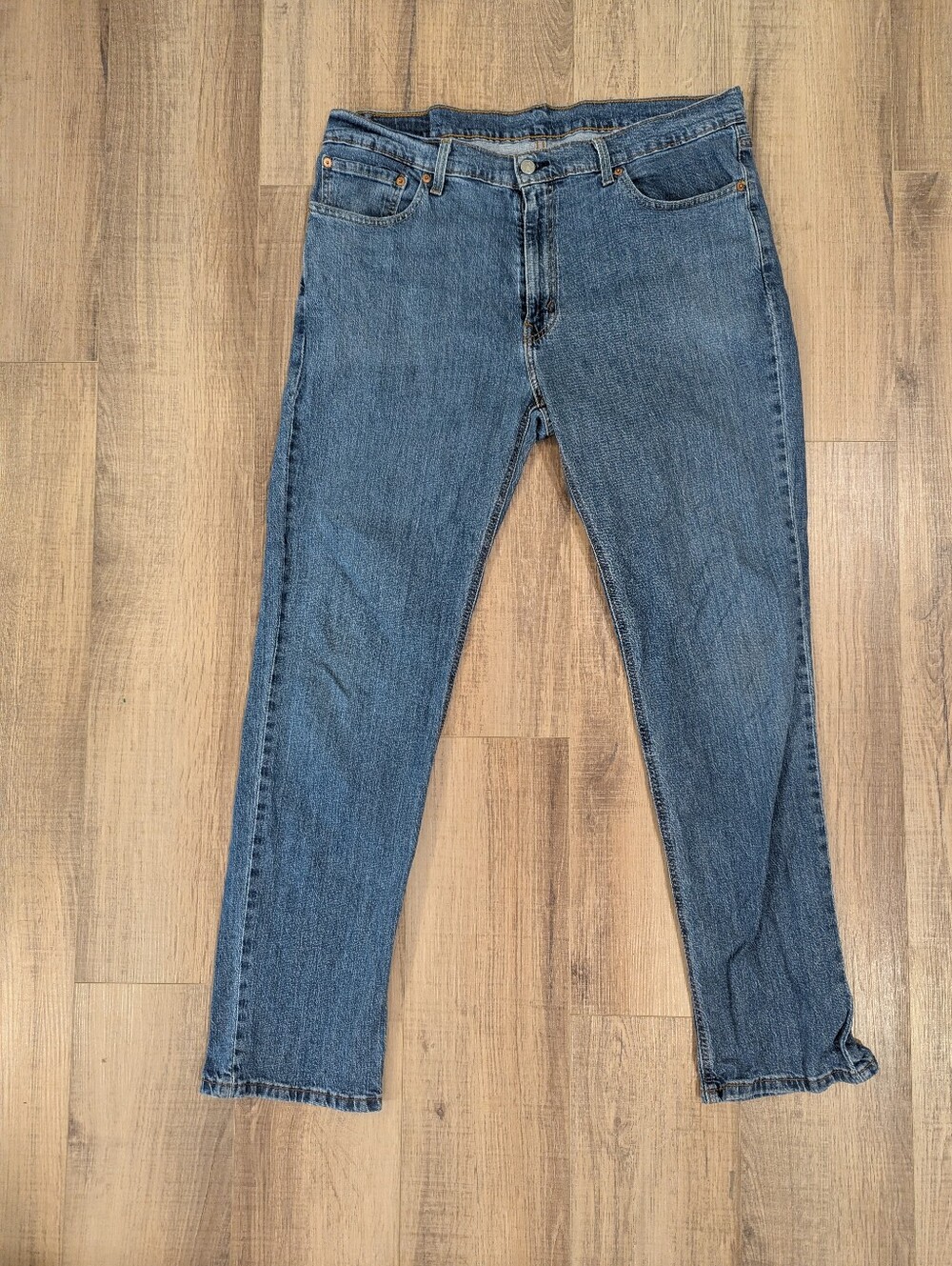 Levi's 541 Athletic Fit Jeans Mens 36x32 Blue Medium Wash Denim Pants 39x32